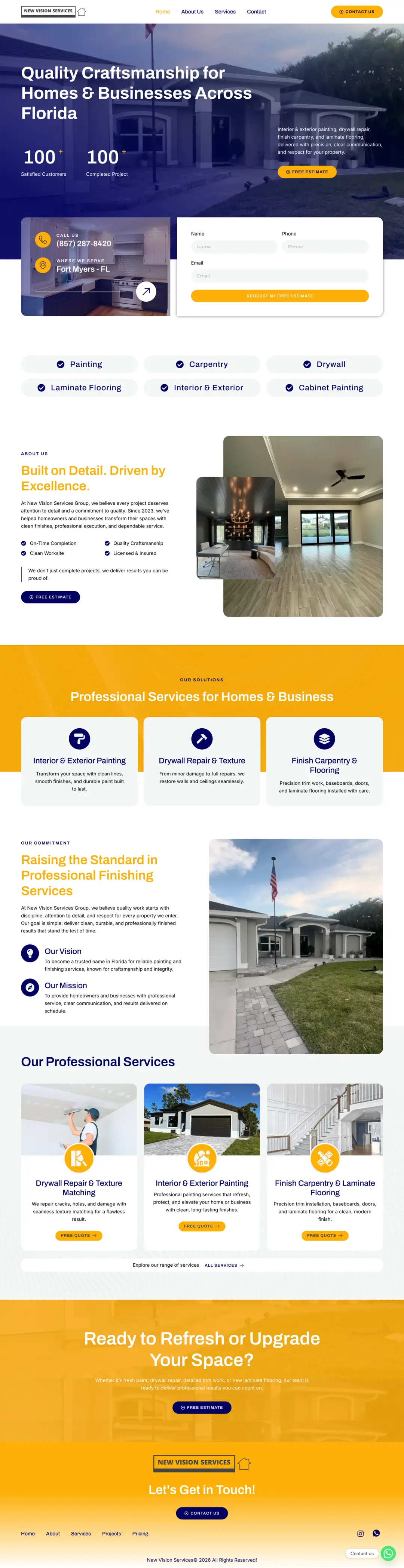 NewVision Services — projeto Solomons