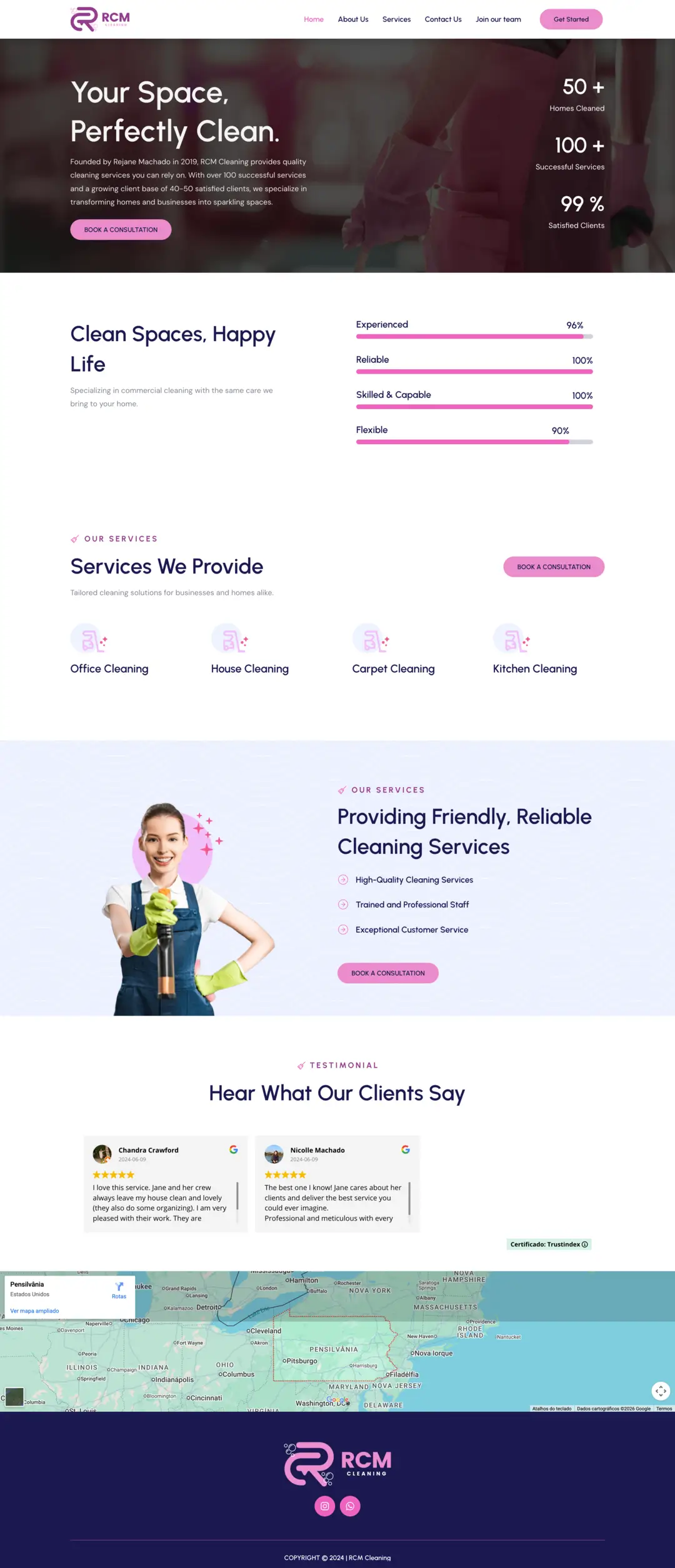 RCM Cleaning — projeto Solomons